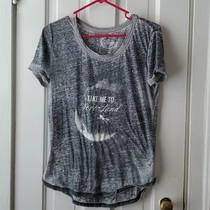 Disney neverland t shirt